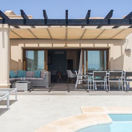 Luxurious Villa With Amazing Sea View And Pool Caleta De Fuste Exterior foto
